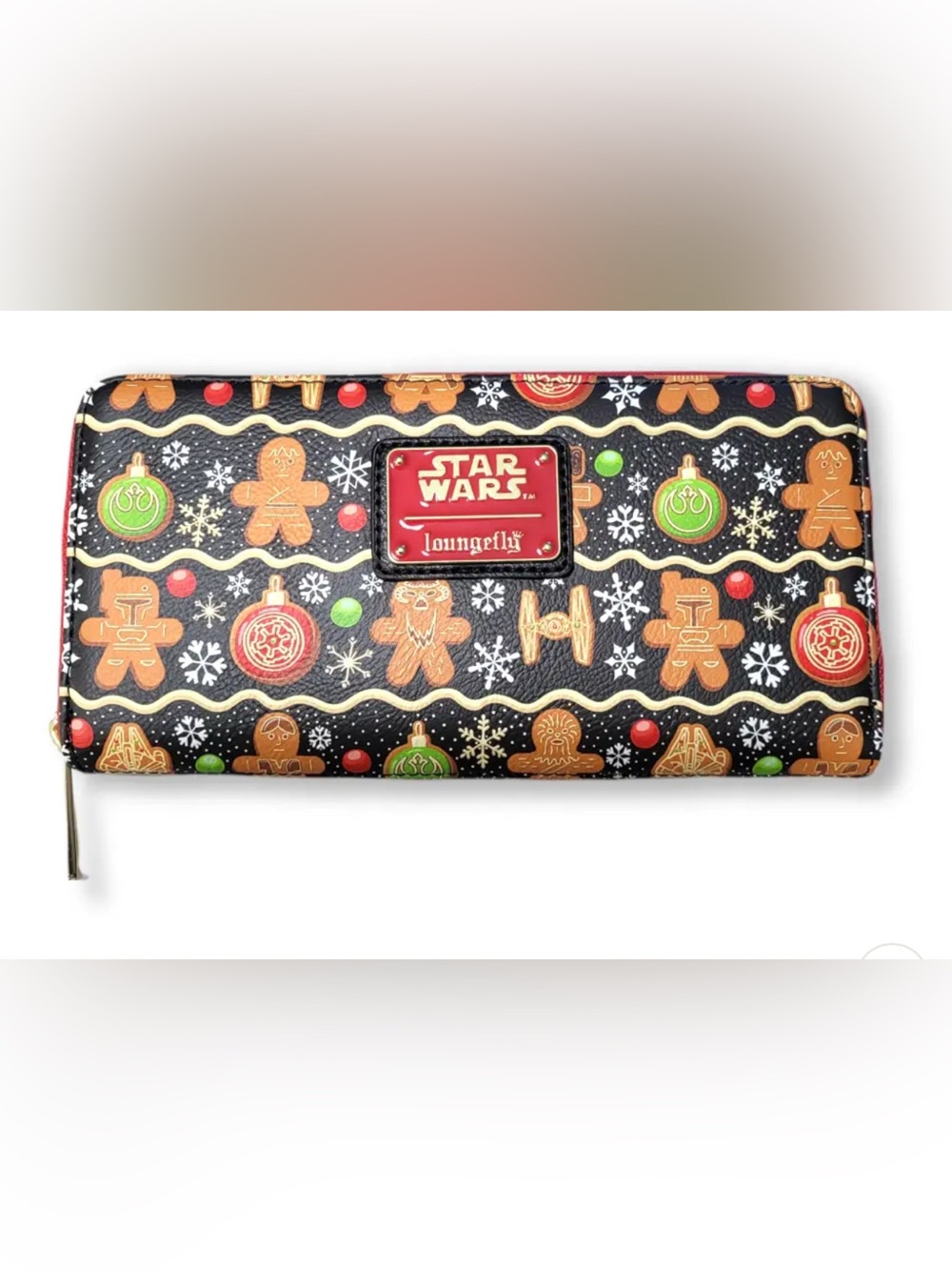 Loungefly GT Exclusive Star Wars Gingerbread AOP Wallet